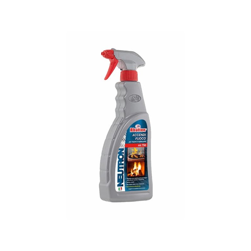 Accendifuoco spray per legna e carbone Neutron 750 ml Rhütten